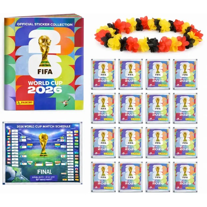 coffret panini coupe du monde 2026