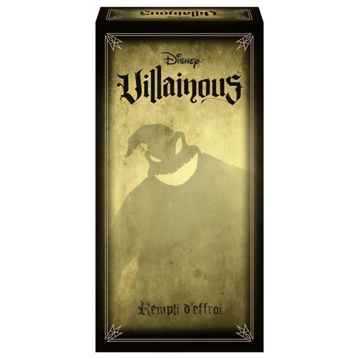 jeu villainous remplir d'effroi