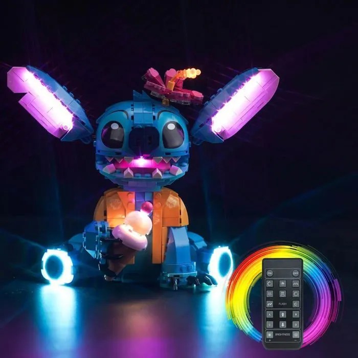 kit led stitch lego