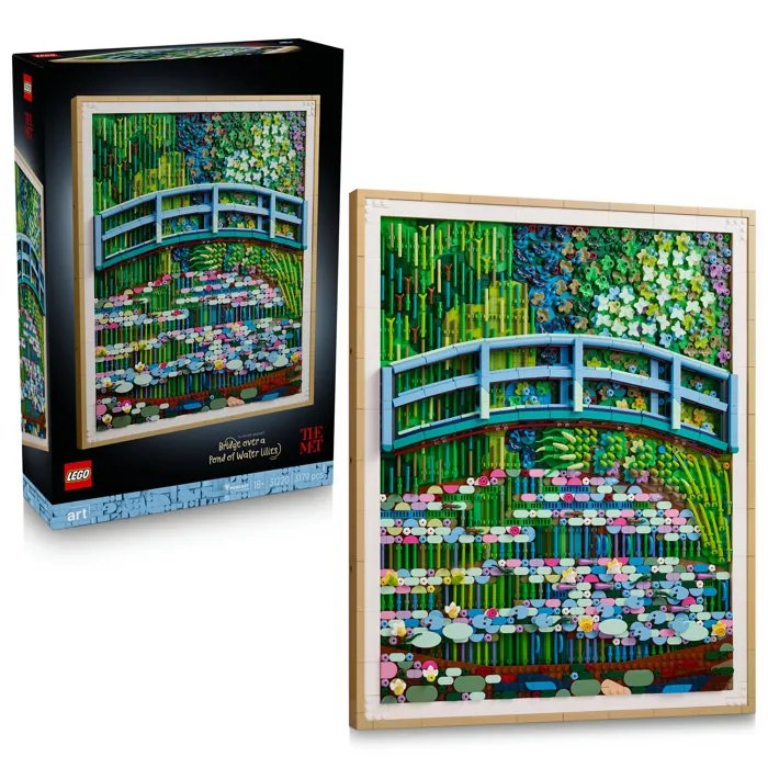 LEGO Art 31220 Claude Monet : le Bassin aux Nymphéas