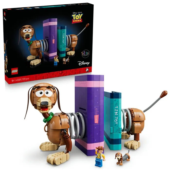LEGO Disney et Pixar 43301 Serre-Livres Zigzag de Toy Story