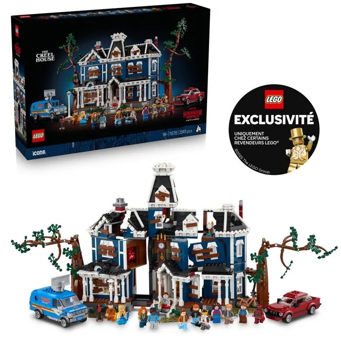 LEGO Icons 11370 Stranger Things : la Maison Creel