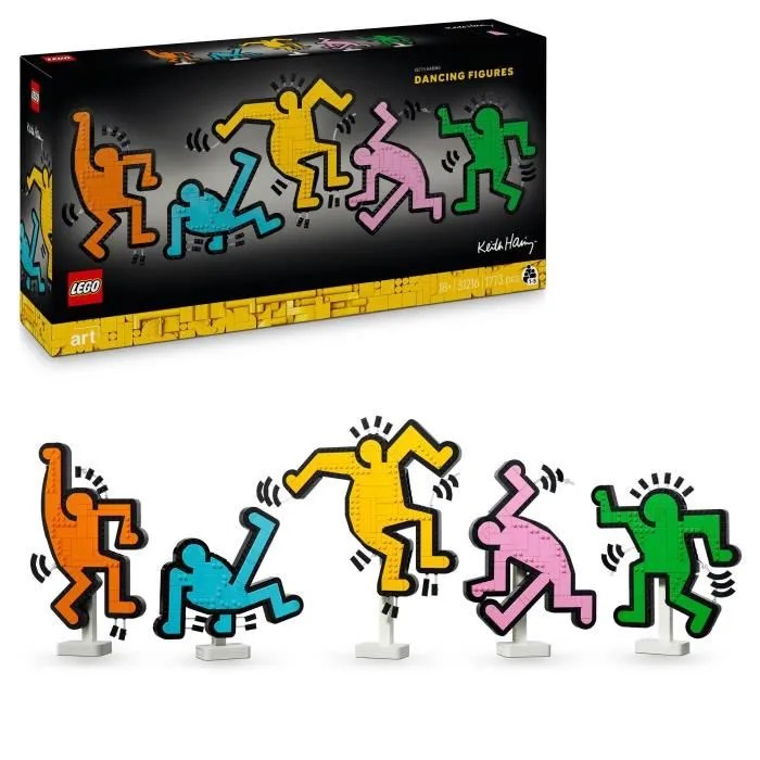 LEGO® 31216 Art Keith Haring, Les Figures Dansantes