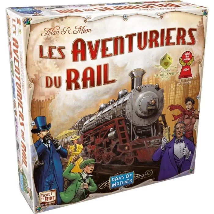 jeu les aventuriers du rail