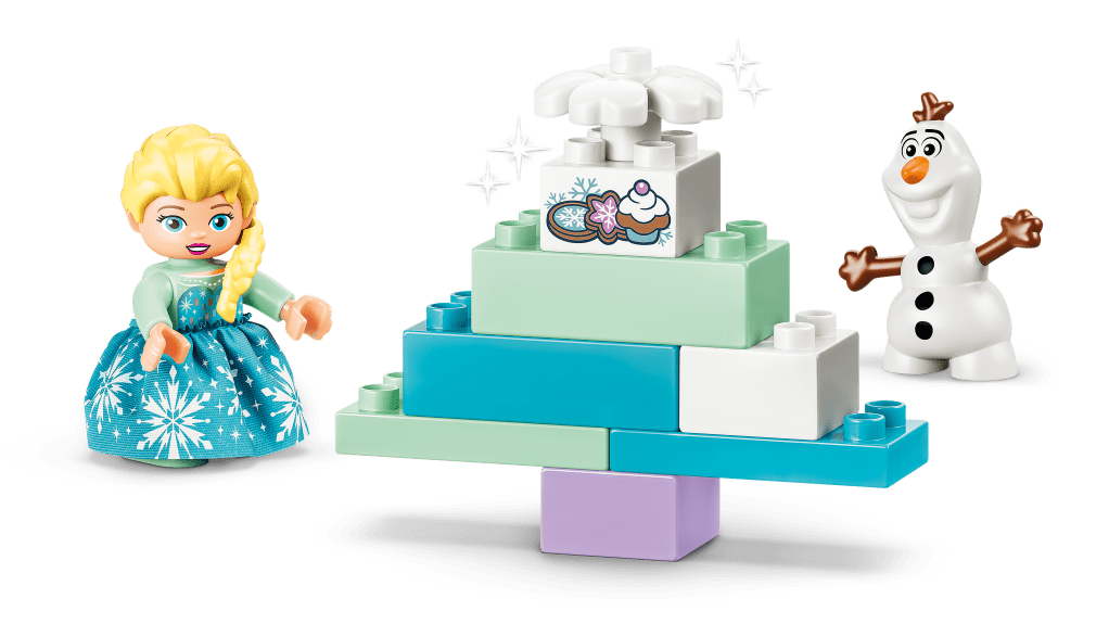 détails LEGO® DUPLO Disney 10462 Boîte Créative La Reine des Neiges avec Elsa et Olaf