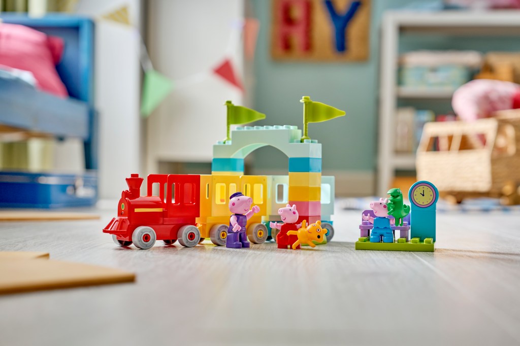 LEGO® DUPLO Peppa Pig 10466 Le Voyage en Train avec Papy Pig