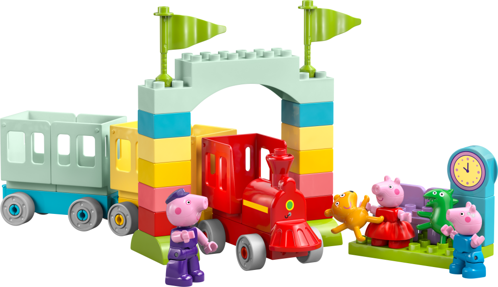 LEGO® DUPLO Peppa Pig 10466 Le Voyage en Train avec Papy Pig