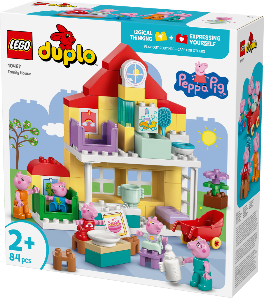 boîte LEGO® DUPLO Peppa Pig 10467 La Maison Familiale