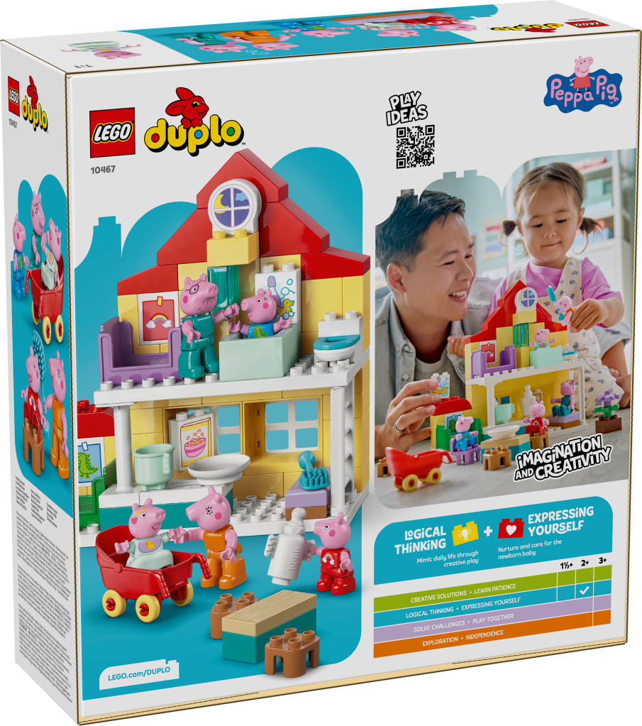 boîte LEGO® DUPLO Peppa Pig 10467 La Maison Familiale