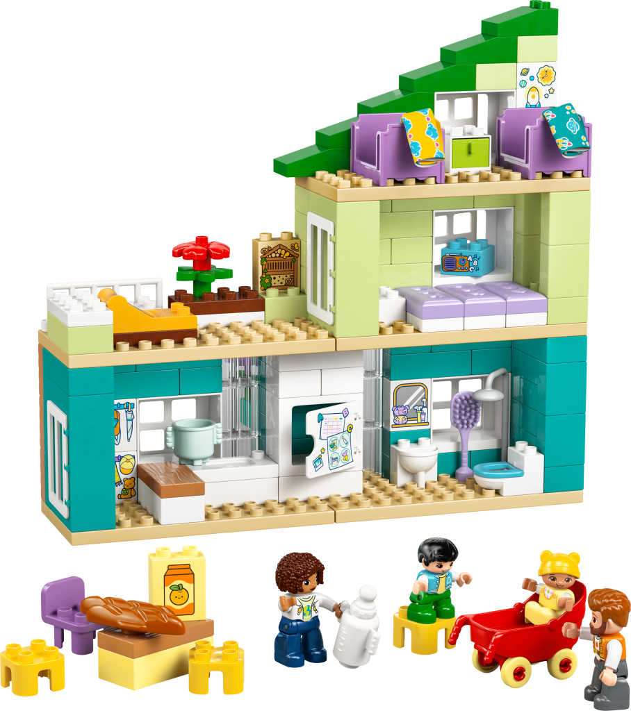 LEGO® DUPLO Ma Ville 10470 La Maison Familiale Moderne 3-en-1