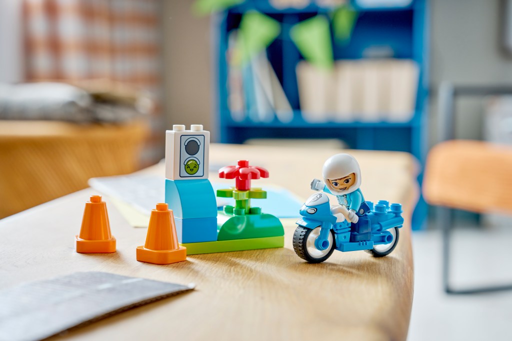 LEGO® DUPLO Ma Ville 10471 La Moto de Police Bleue