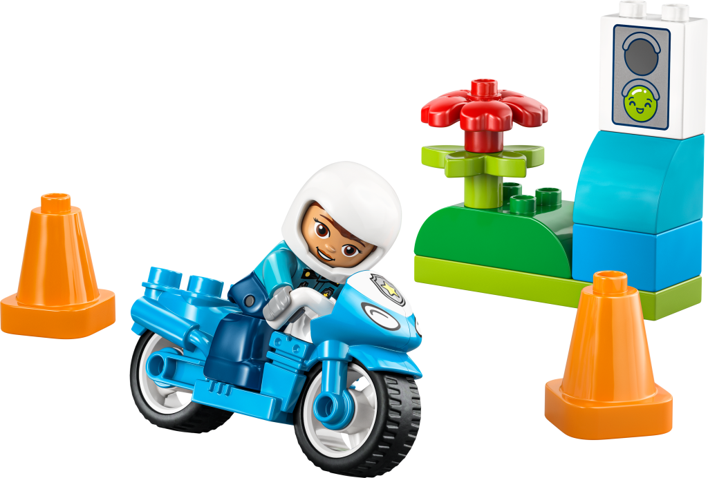 LEGO® DUPLO Ma Ville 10471 La Moto de Police Bleue