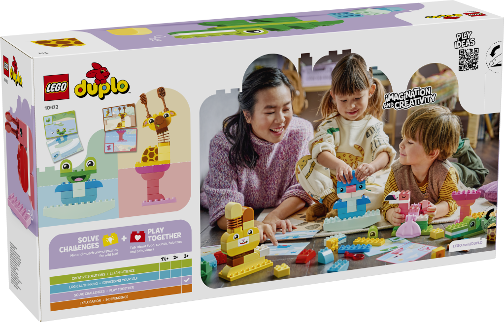 boîte LEGO® DUPLO 10472 Jeu de Construction d'Animaux