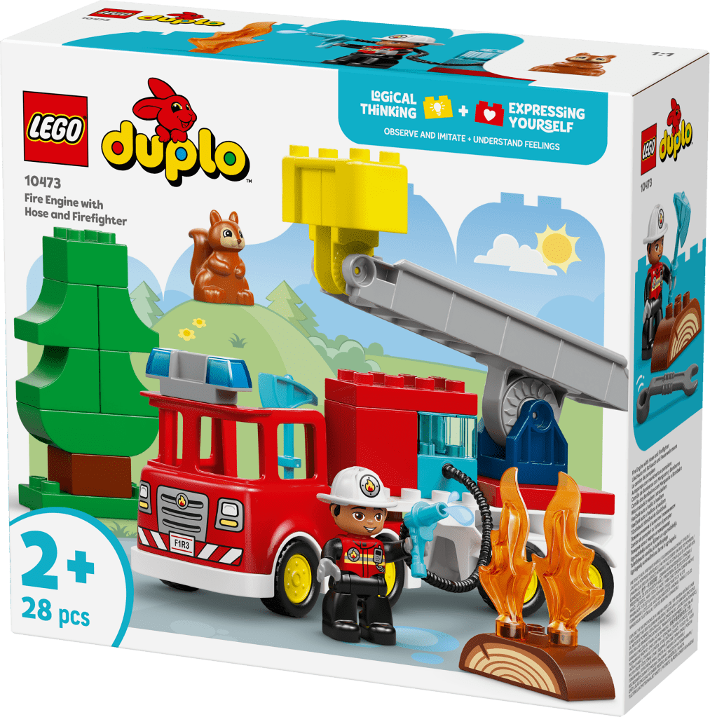 boîte LEGO® DUPLO Ma Ville 10473 Le Camion de Pompiers