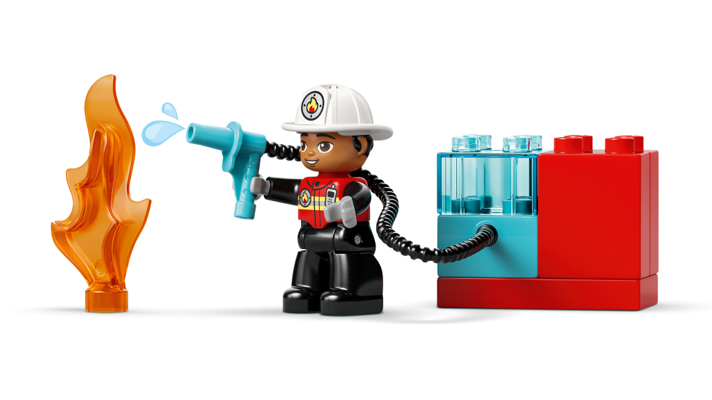 figurines LEGO® DUPLO Ma Ville 10473 Le Camion de Pompiers