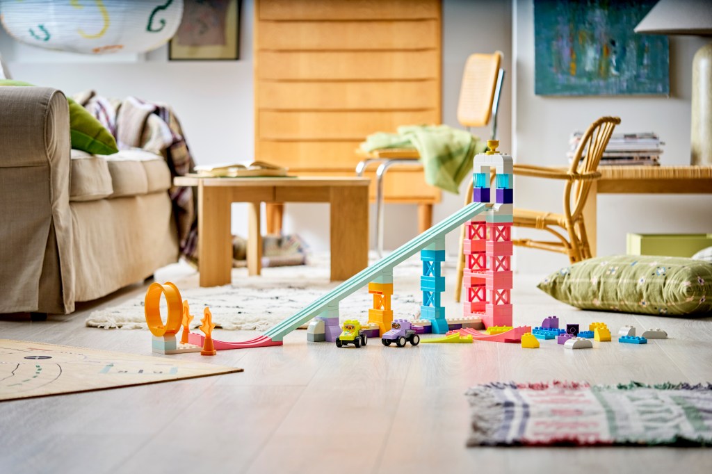 LEGO® DUPLO Ma Ville 10478 Rampes Créatives 3-en-1 avec Véhicules