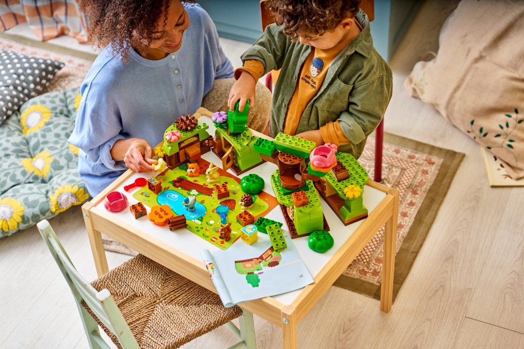 construction LEGO® DUPLO 10480 Découverte de la Forêt avec des Animaux Sauvages