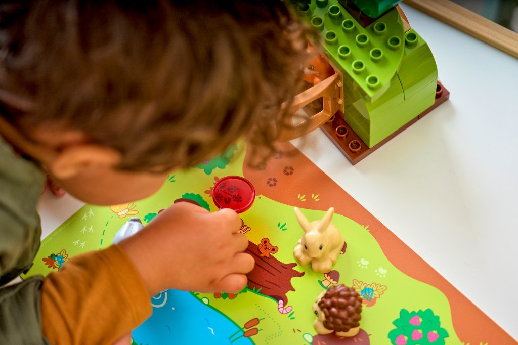 détails LEGO® DUPLO 10480 Découverte de la Forêt avec des Animaux Sauvages