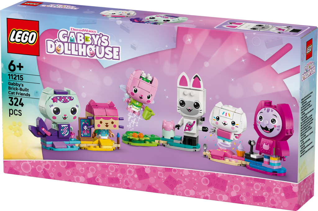 boîte LEGO® Gabby et la Maison Magique 11215 Les Gabbychats en Briques