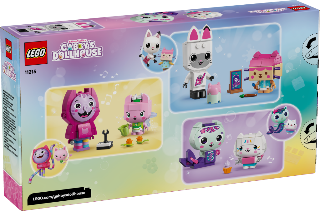 boîte LEGO® Gabby et la Maison Magique 11215 Les Gabbychats en Briques