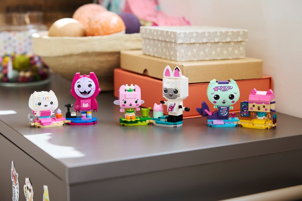 figurines LEGO® Gabby et la Maison Magique 11215 Les Gabbychats en Briques