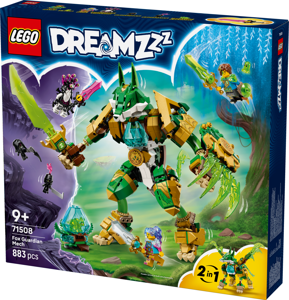 boîte LEGO® DREAMZzz 71508 Le Gardien Robot-Renard