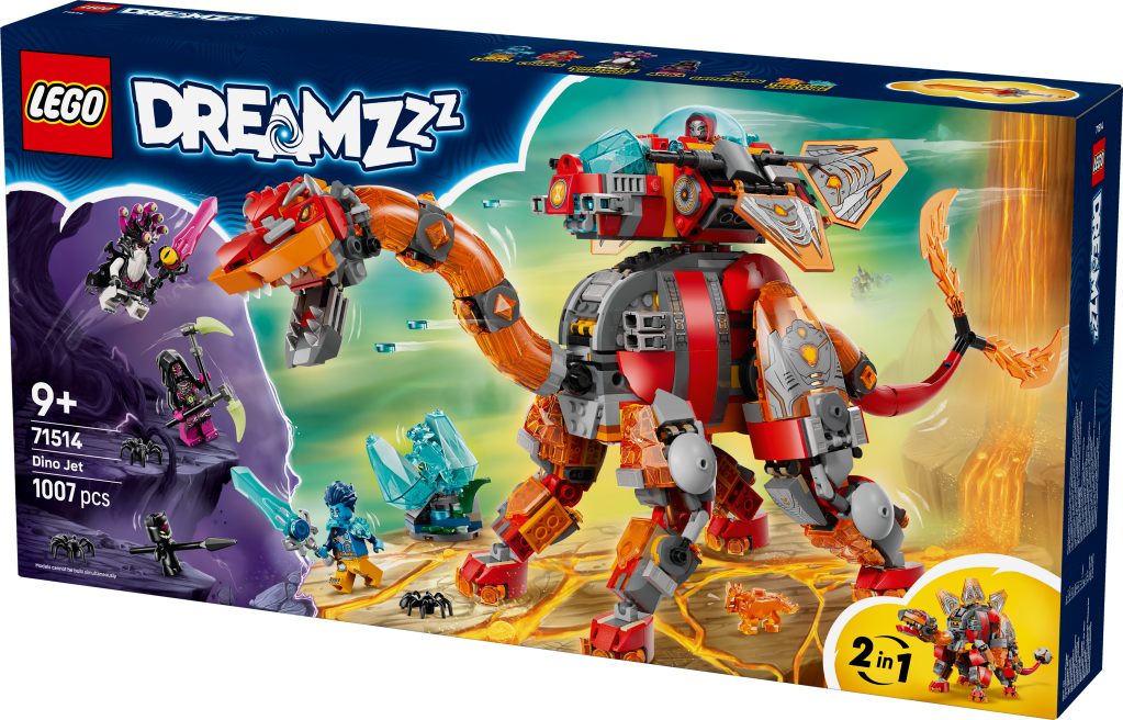 boîte LEGO® DREAMZzz 71514 Le Vaisseau-Dino