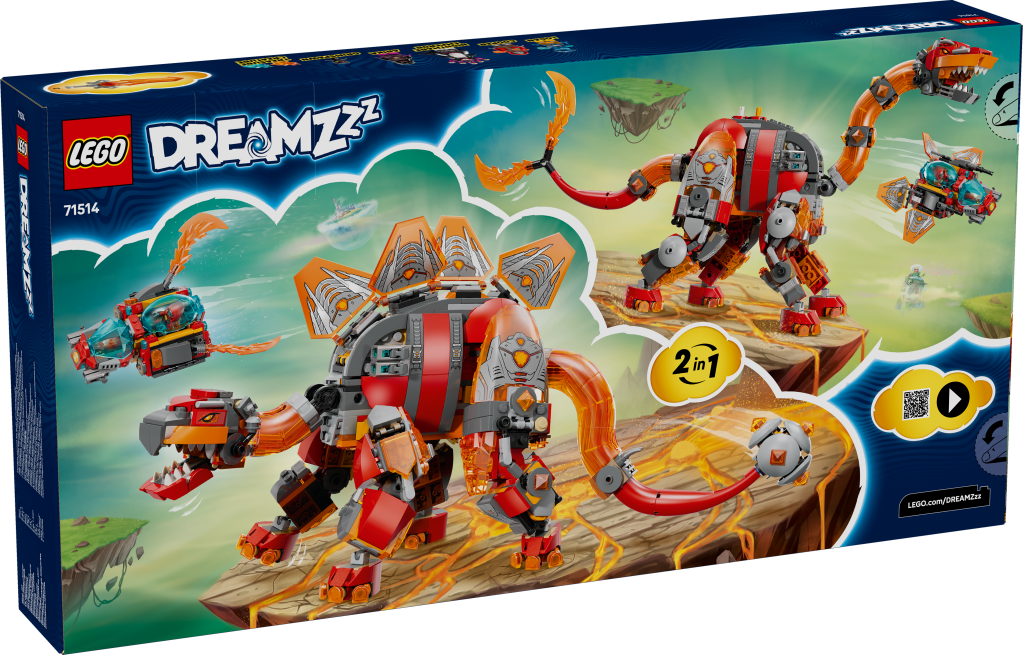 boîte LEGO® DREAMZzz 71514 Le Vaisseau-Dino