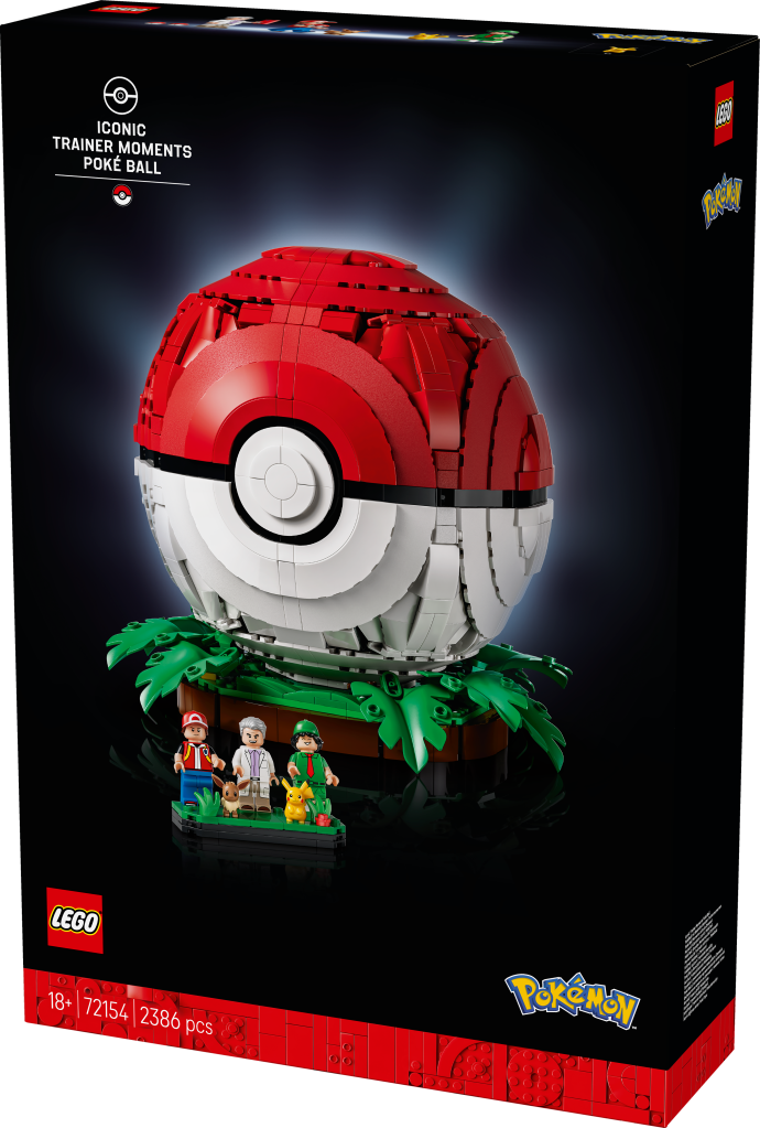 boîte LEGO Pokémon 72154 Poké Ball Moments Culte de Dresseur