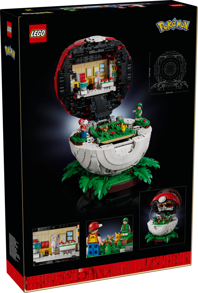 boîte LEGO Pokémon 72154 Poké Ball Moments Culte de Dresseur