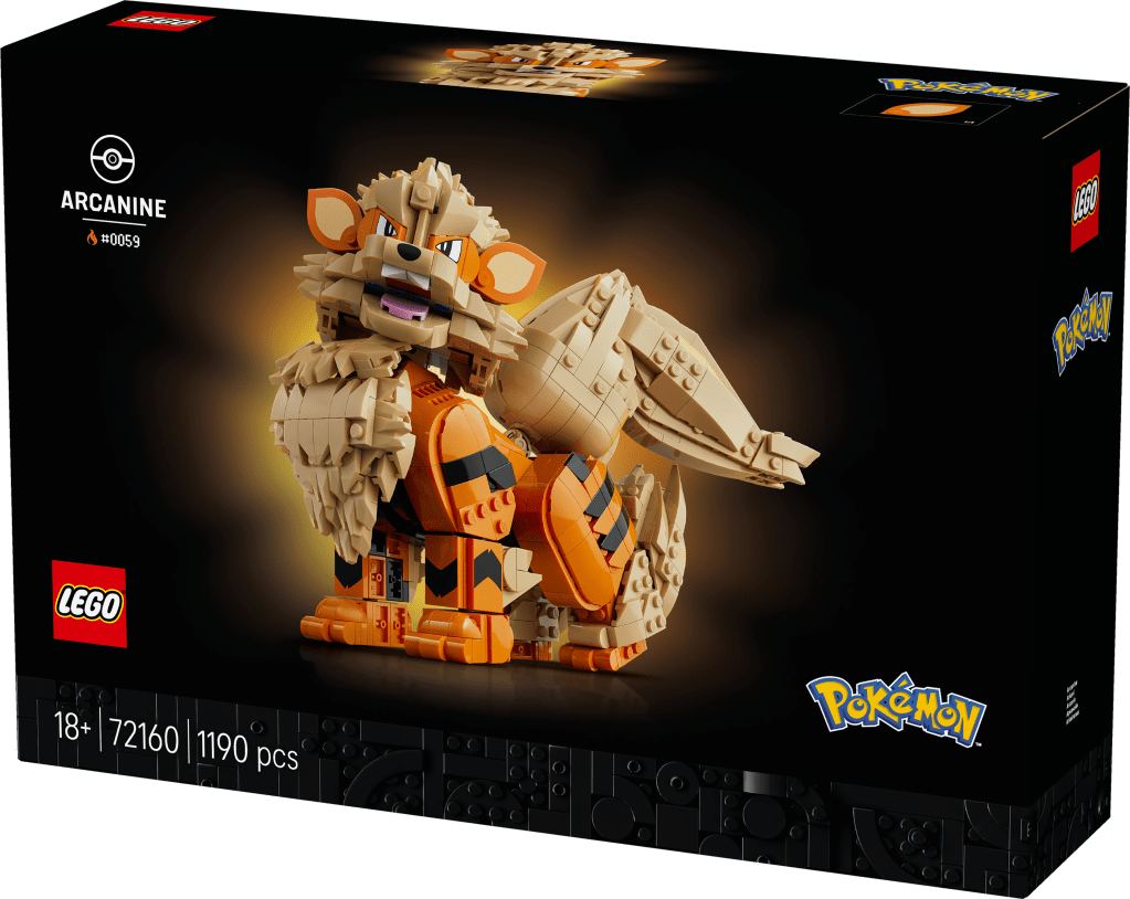 boîte LEGO Pokémon 72160 Arcanin