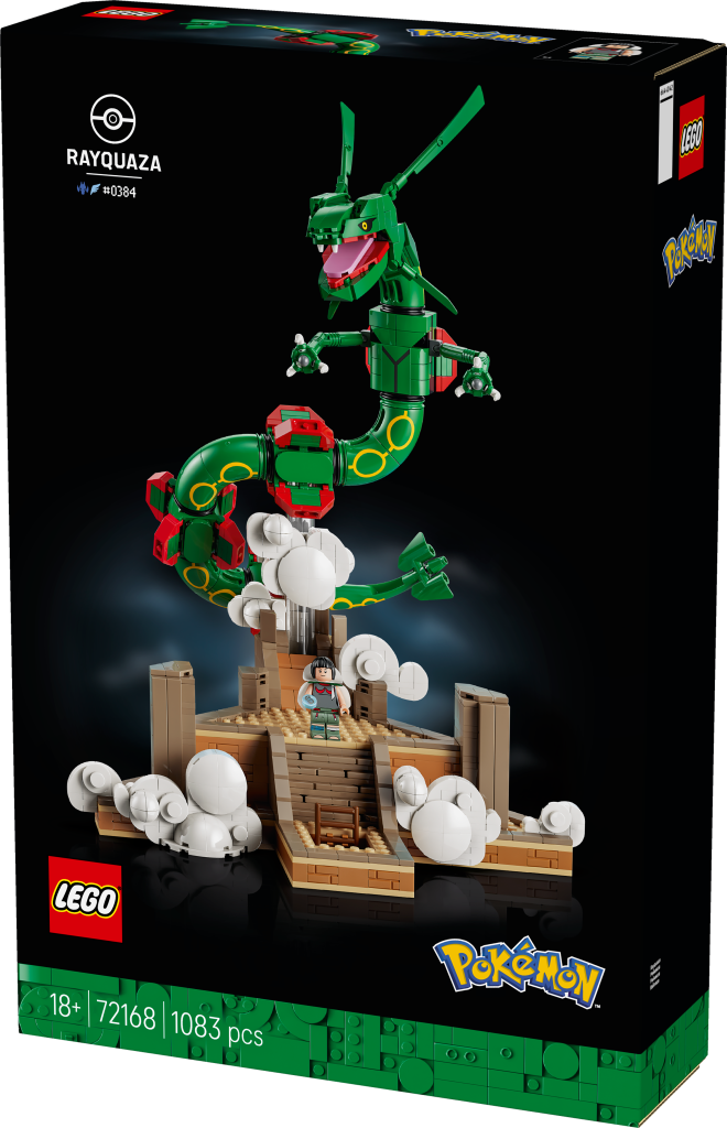 boîte LEGO Pokémon 72168 Rayquaza