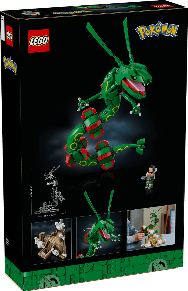 boîte LEGO Pokémon 72168 Rayquaza