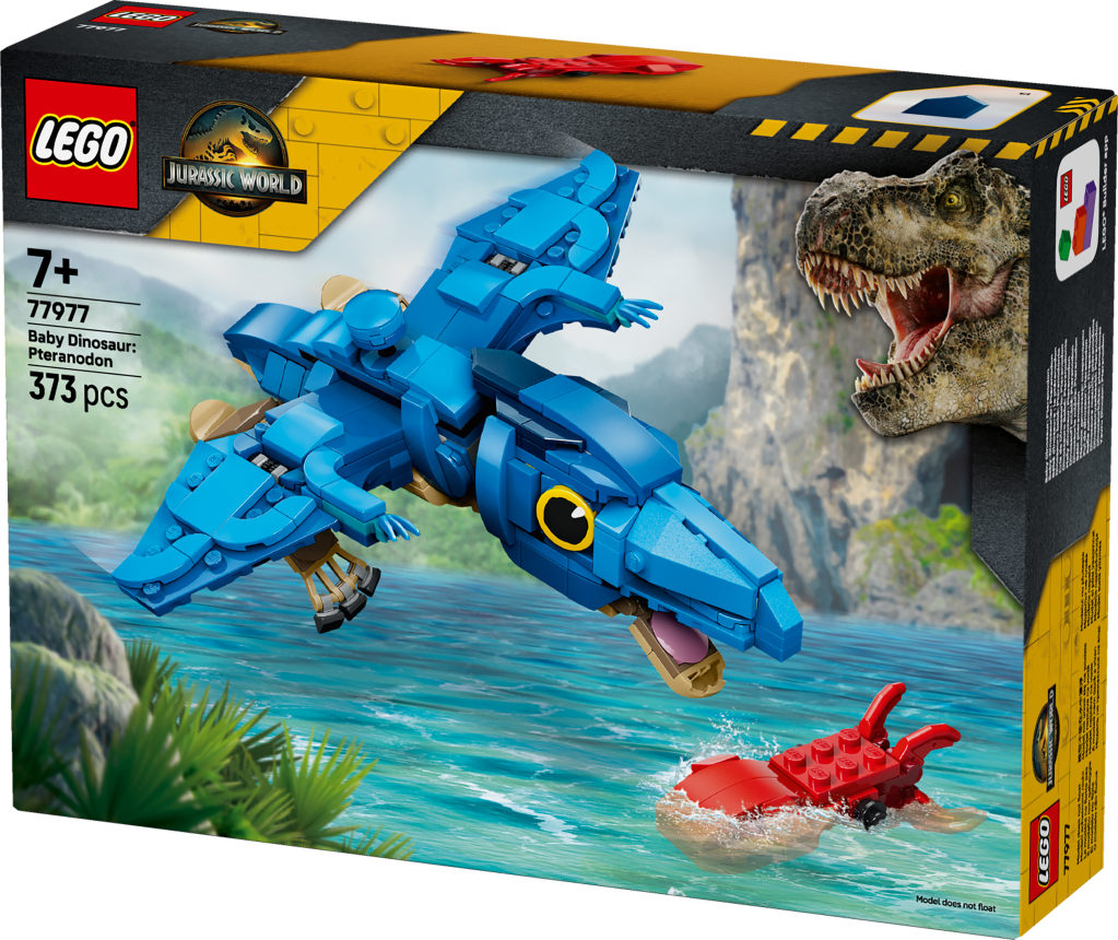 boîte LEGO® Jurassic World 77977 Bébé Dinosaure : le Ptéranodon