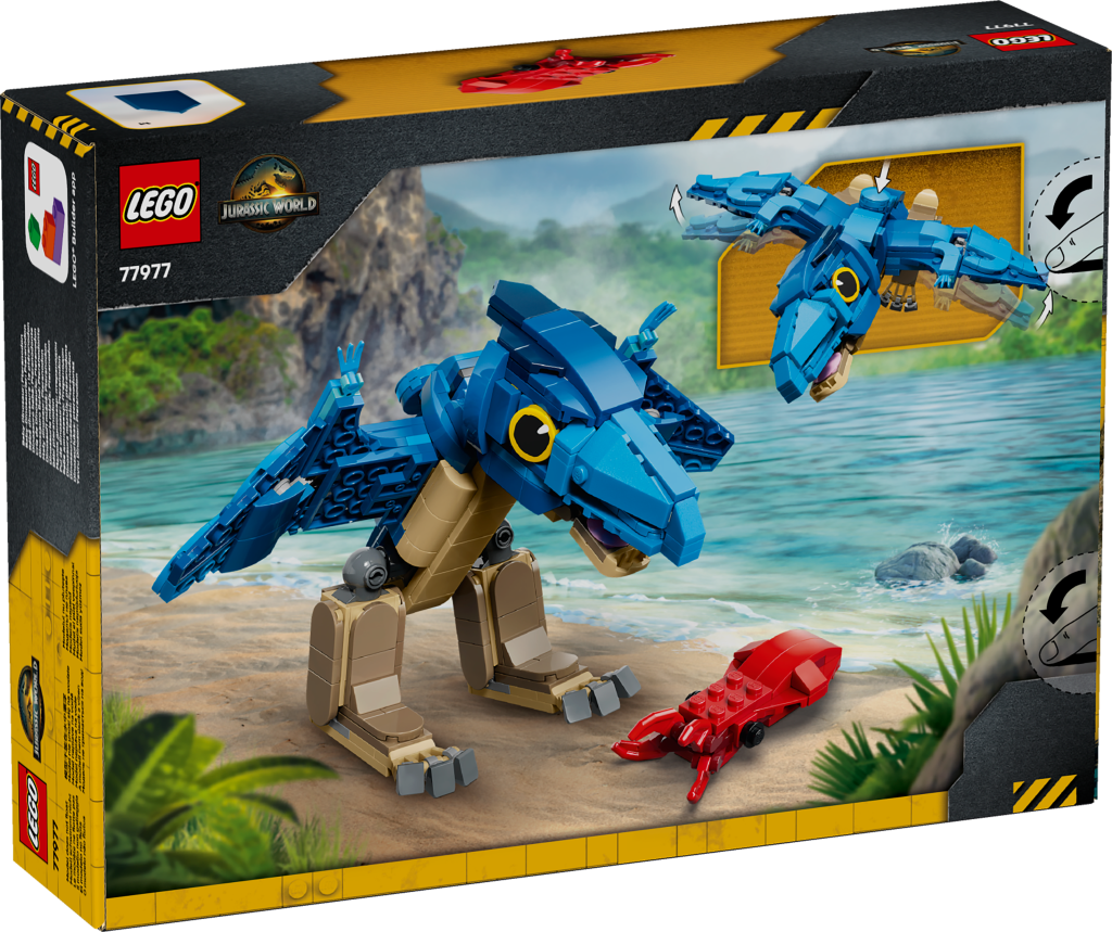 boîte LEGO® Jurassic World 77977 Bébé Dinosaure : le Ptéranodon