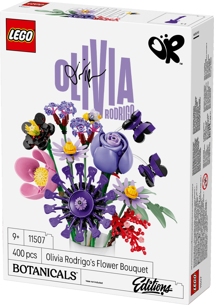 boîte LEGO Botanicals 11507 : Le bouquet de fleurs d'Olivia Rodrigo