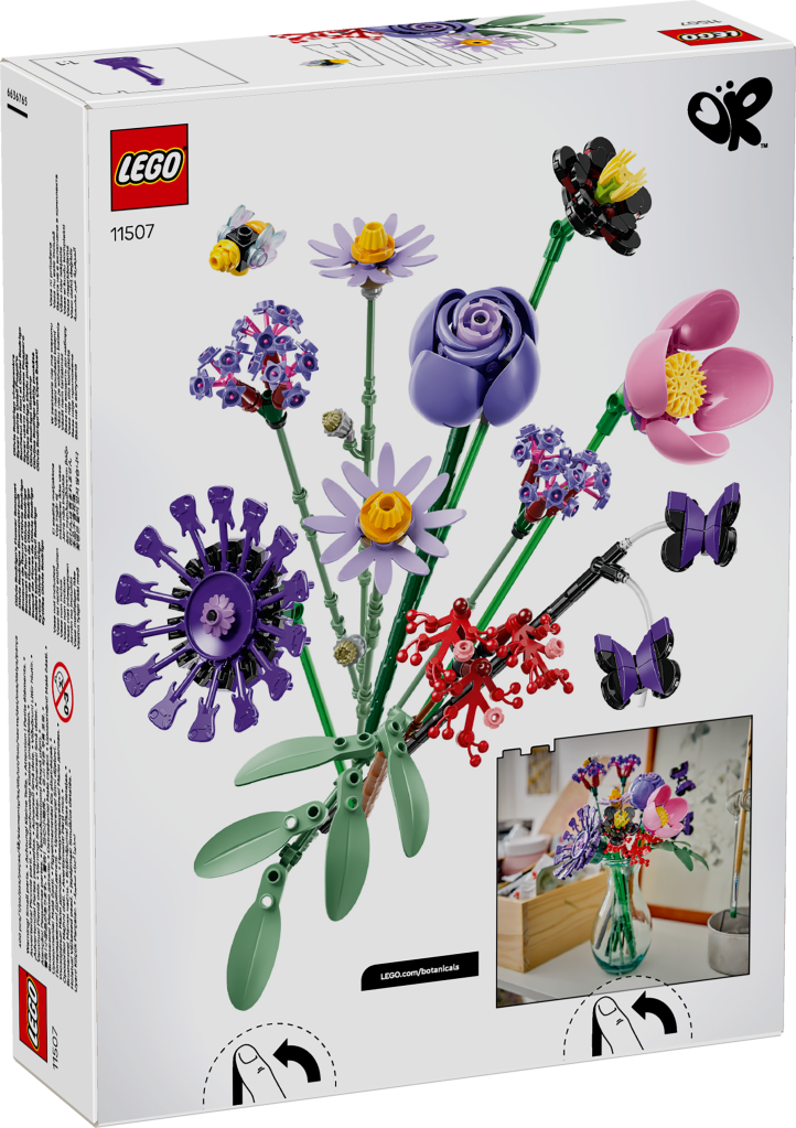 boîte LEGO Botanicals 11507 : Le bouquet de fleurs d'Olivia Rodrigo