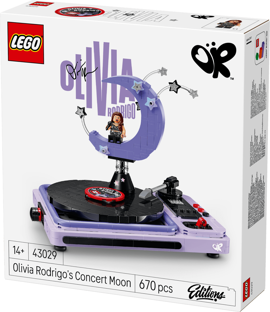 boîte LEGO Editions 43029 : La lune de concert d'Olivia Rodrigo