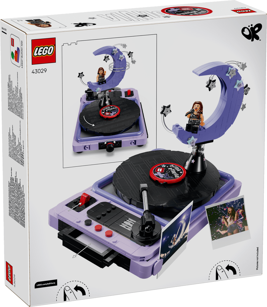 boîte LEGO Editions 43029 : La lune de concert d'Olivia Rodrigo