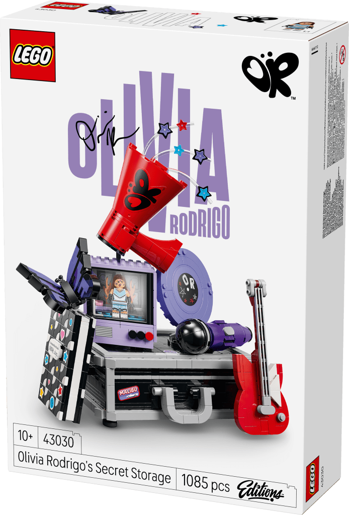 boîte LEGO Editions 43030 : La Mallette Secrète d'Olivia Rodrigo