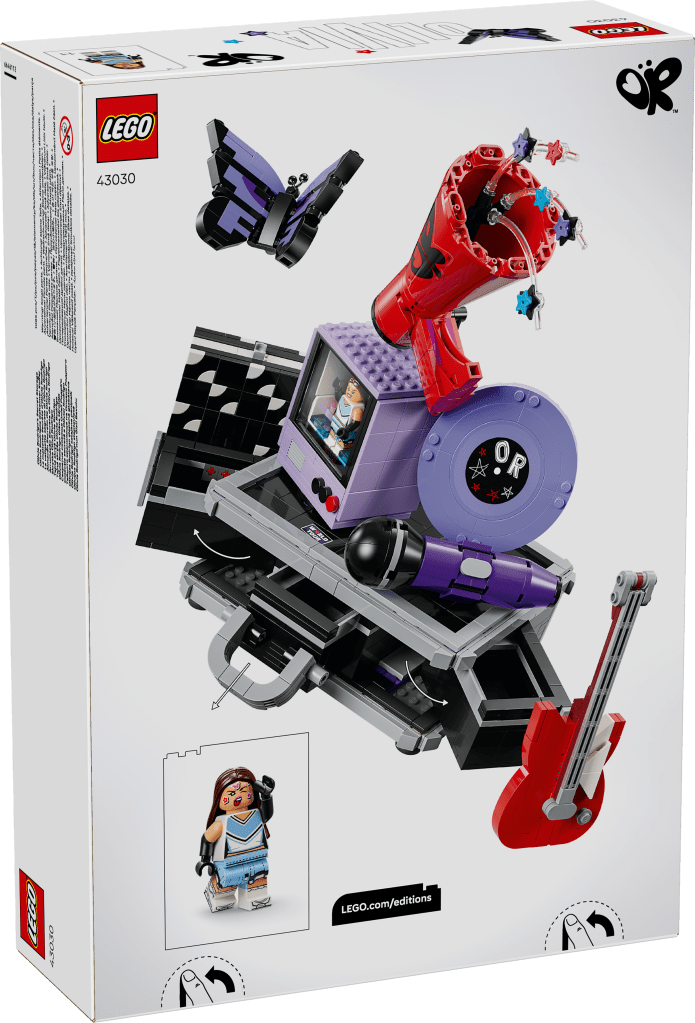 boîte LEGO Editions 43030 : La Mallette Secrète d'Olivia Rodrigo