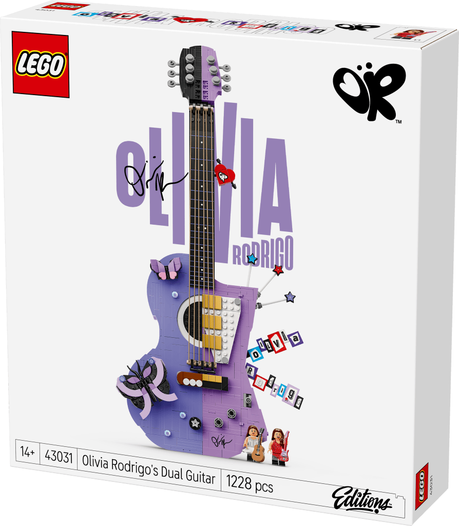 boîte LEGO Editions 43031 : La Guitare d'Olivia Rodrigo