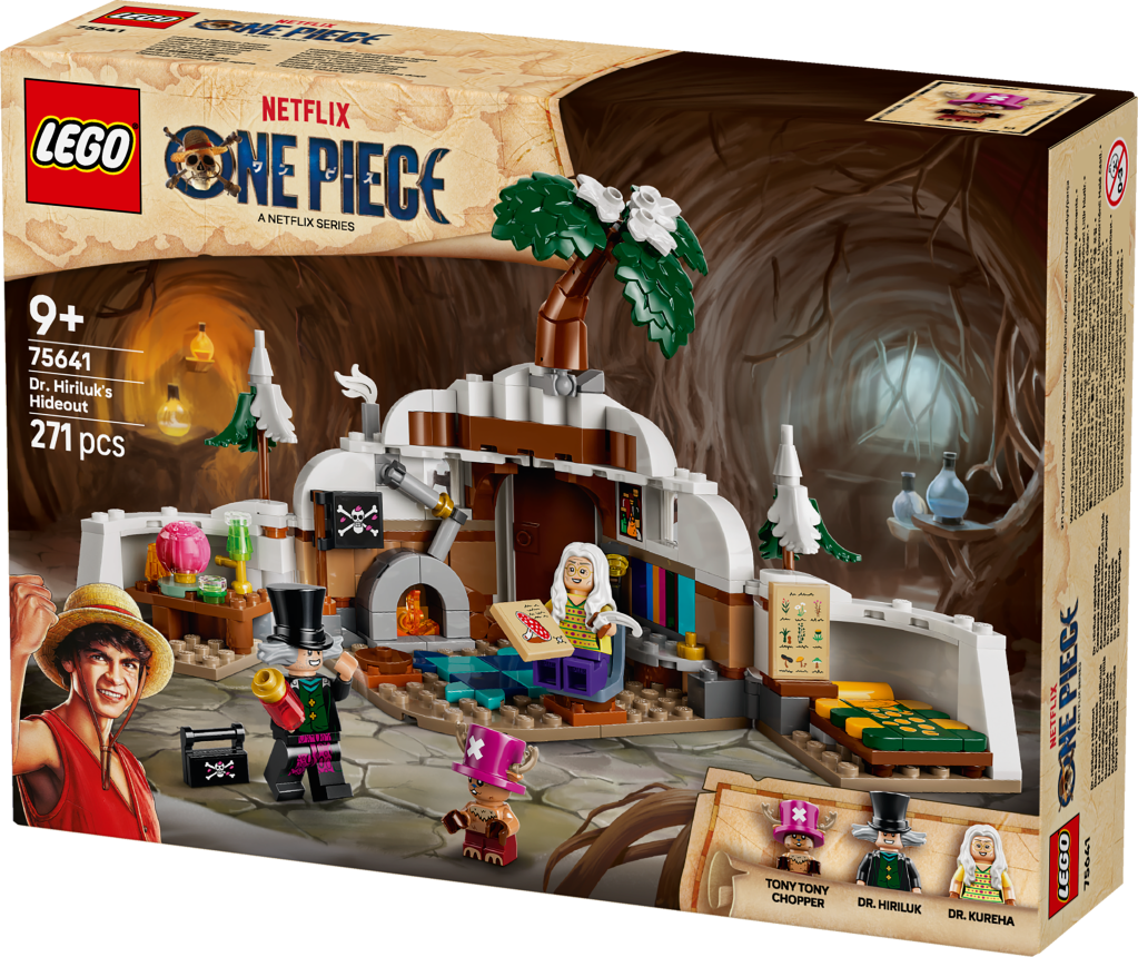boîte LEGO ONE PIECE 75641 : Le repaire du docteur Hiluluk