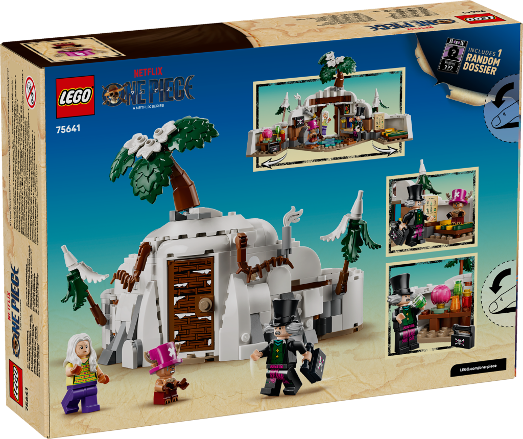 boîte LEGO ONE PIECE 75641 : Le repaire du docteur Hiluluk