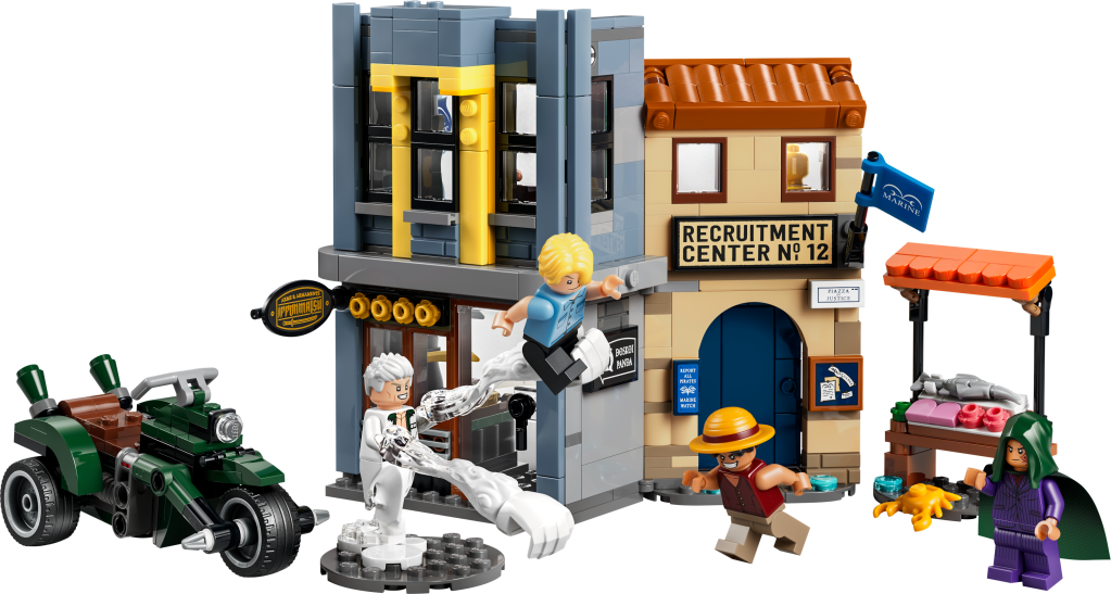 LEGO ONE PIECE 75642 : L'affrontement avec le capitaine Smoker