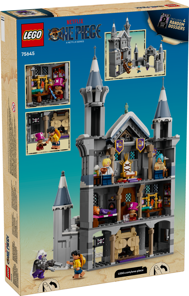 boîte LEGO ONE PIECE 75645 : La bataille au château de Drum