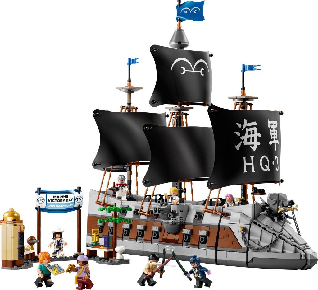 LEGO ONE PIECE 75646 : Le navire de la marine de Garp