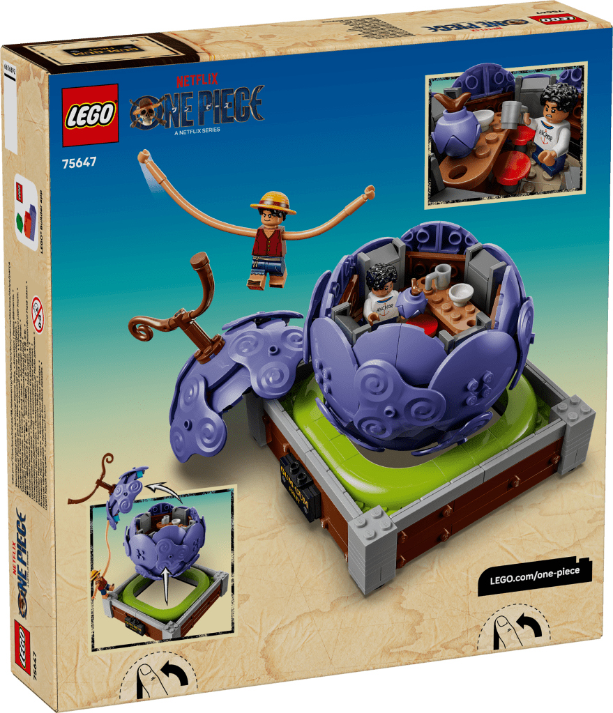 boîte LEGO ONE PIECE 75647 : Le Fruit du Gum-Gum