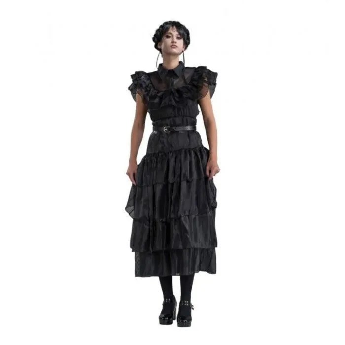 robe de bal Mercredi Addams femme