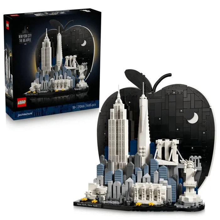 LEGO Architecture 21066 New York, La Grosse Pomme
